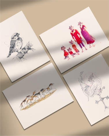 Tirages du Bestiaire du Roman de Renart