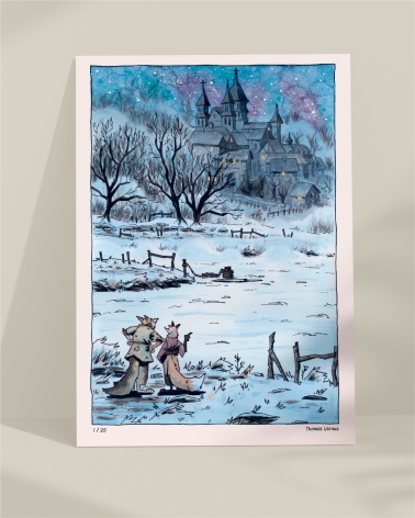 Tirage d'art signé et numéroté de Thomas Vernus