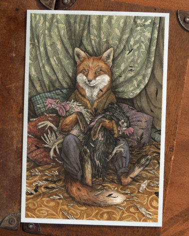 Illustration Originale du Roman de Renart