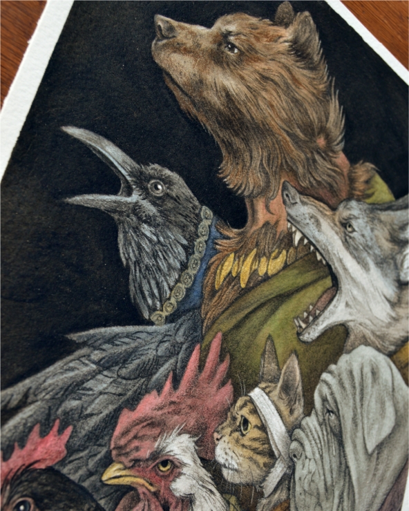 Illustration Originale du Roman de Renart