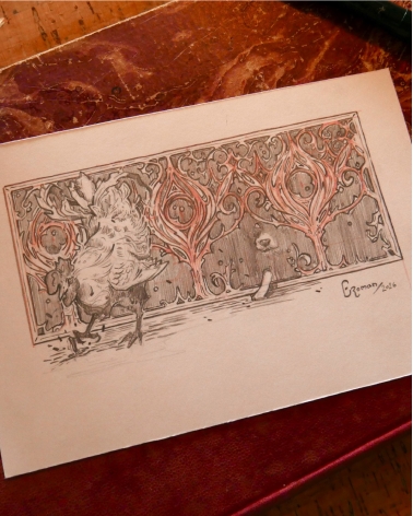 Illustration Originale du Roman de Renart