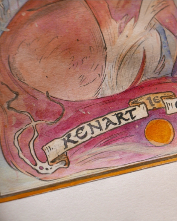 Illustration Originale du Roman de Renart