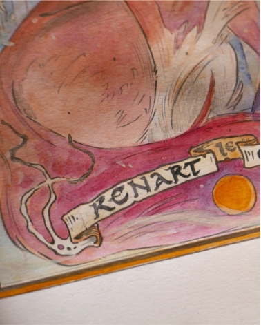Illustration Originale du Roman de Renart