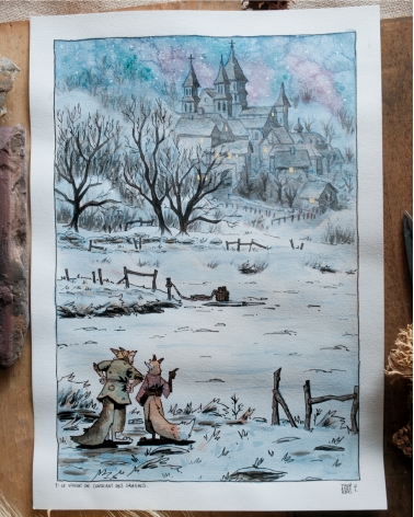 Illustration Originale du Roman de Renart