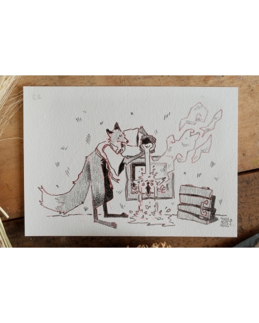 Illustration Originale du Roman de Renart