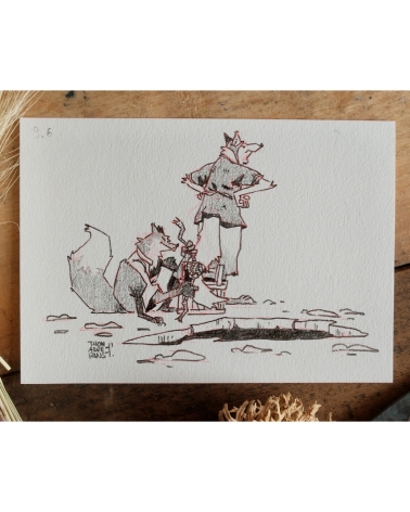 Illustration Originale du Roman de Renart