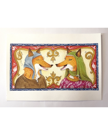 Illustration Originale du Roman de Renart