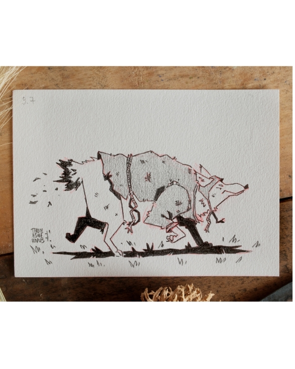 Illustration Originale du Roman de Renart