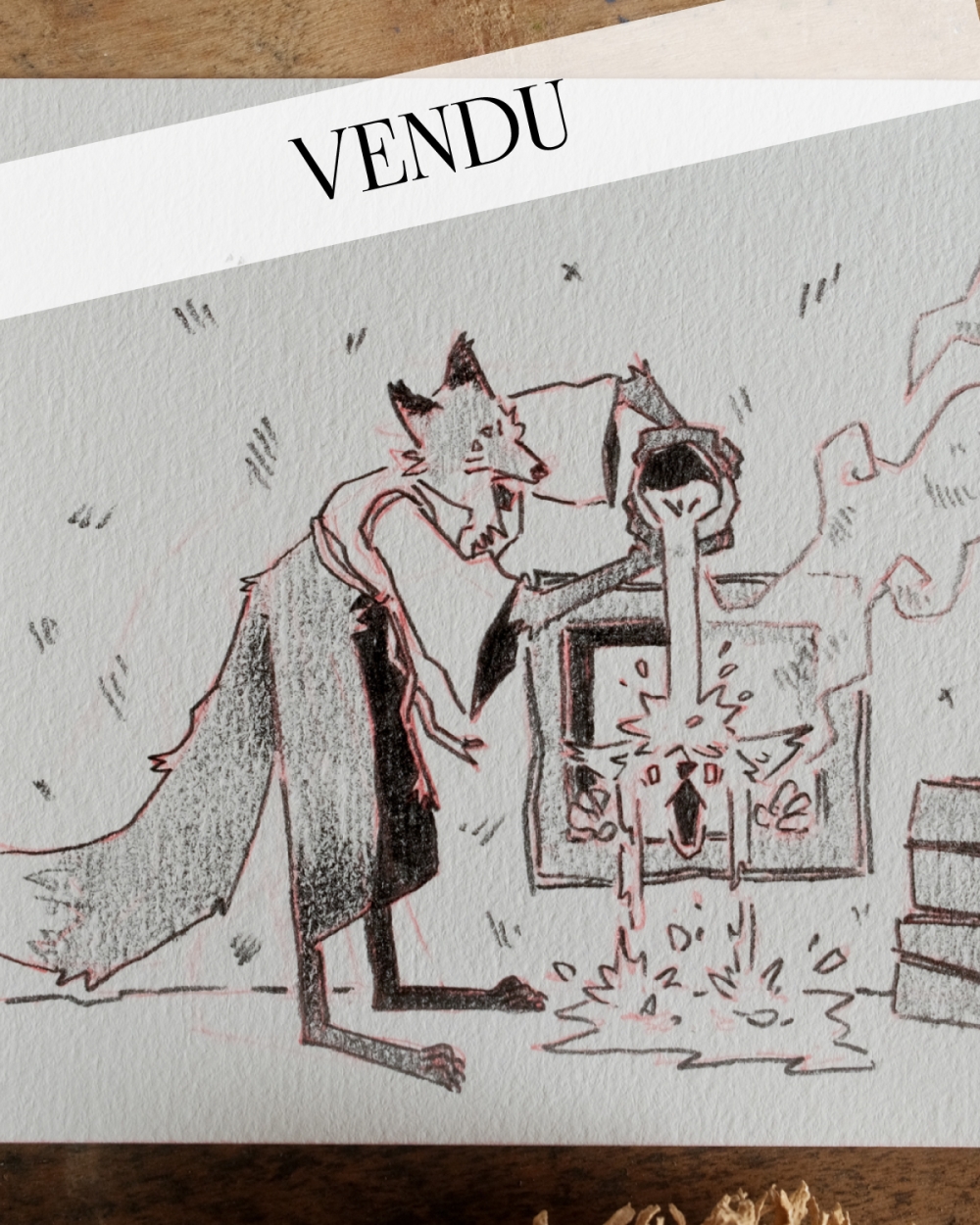 Illustration Originale du Roman de Renart