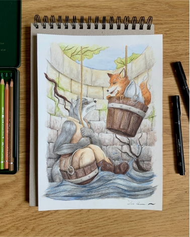 Illustration Originale du Roman de Renart