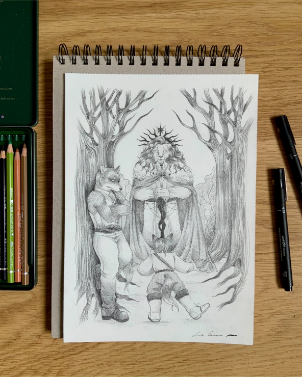 Illustration Originale du Roman de Renart