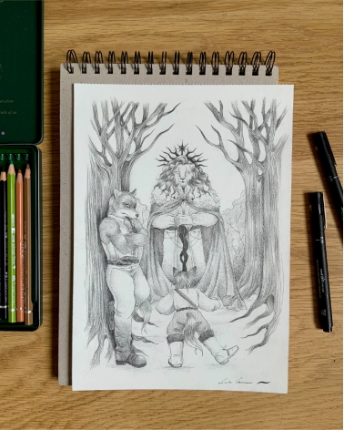 Illustration Originale du Roman de Renart