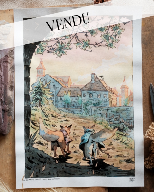 Illustration Originale du Roman de Renart