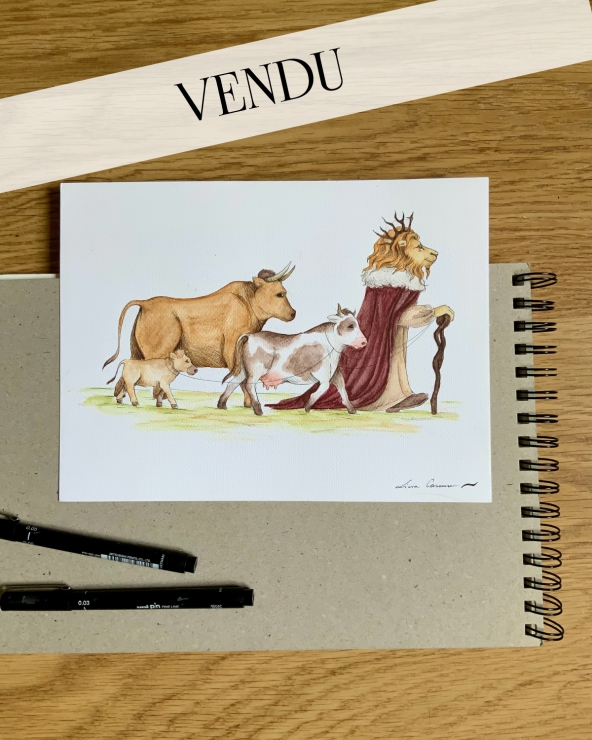 Illustration Originale du Roman de Renart
