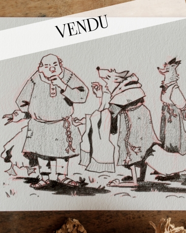 Illustration Originale du Roman de Renart