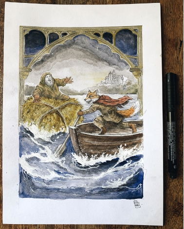 Illustration Originale du Roman de Renart
