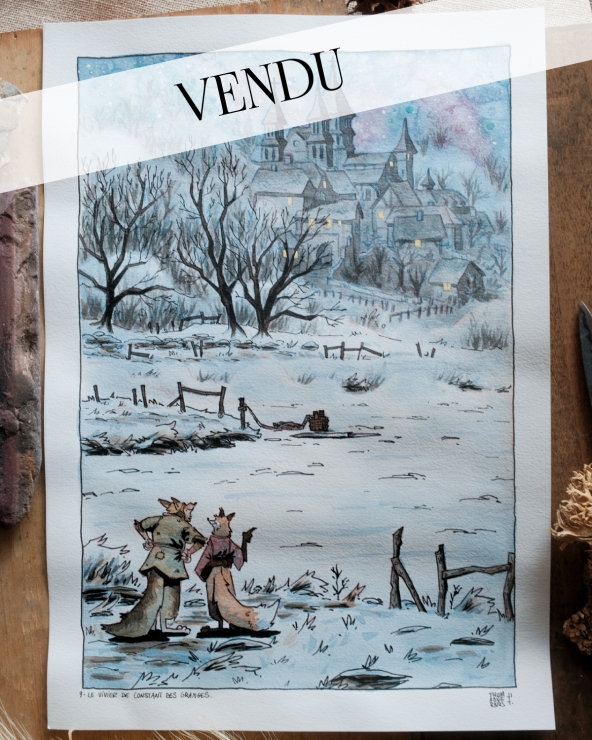 Illustration Originale du Roman de Renart