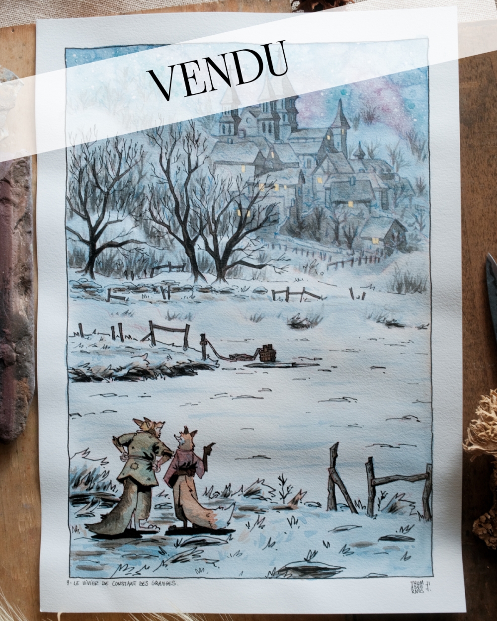 Illustration Originale du Roman de Renart