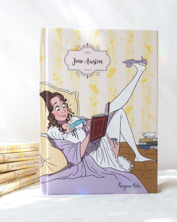 Carnet Jane Austen illustré par Margaux Motin