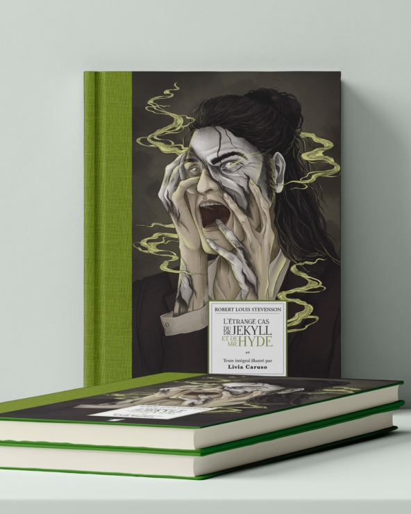 L'Etrange cas du Dr Jekyll et de Mr Hyde de R.L. Stevenson illustré par Livia Caruso
