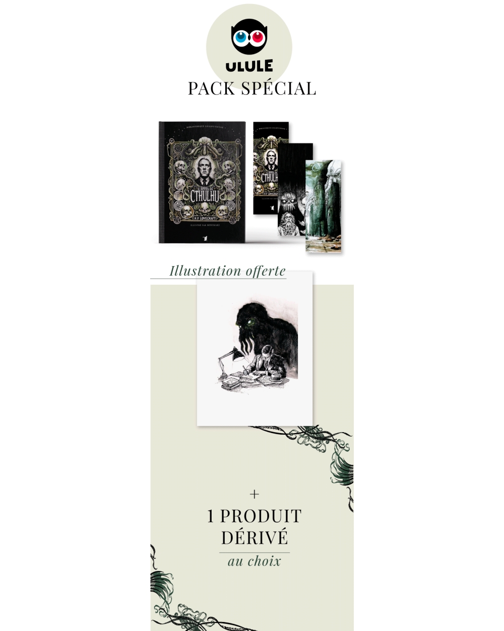Supplément pack Livre spécial ulule Cthulhu