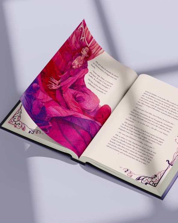 Chéri de Colette illustré par Naïade Lacolomb