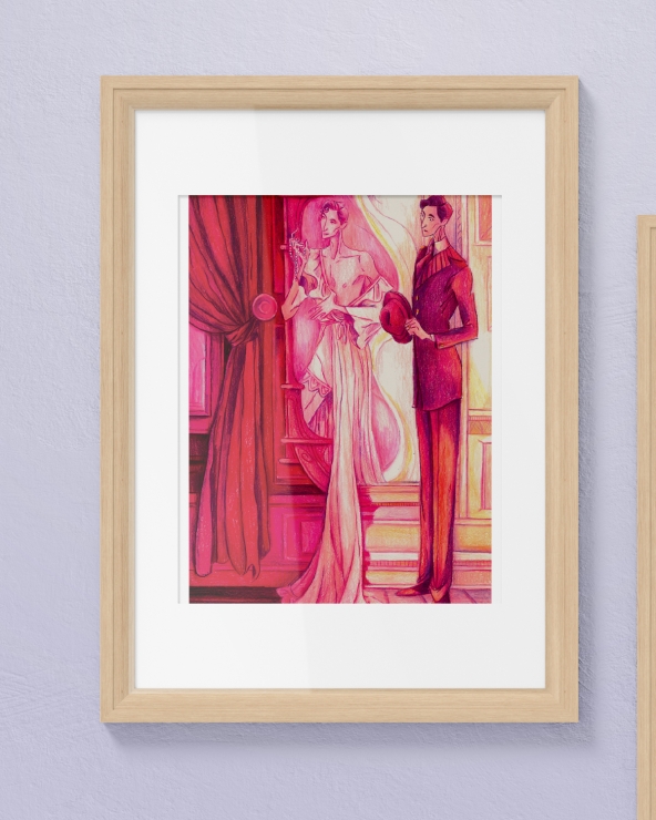 Duo d'illustrations Cheri.