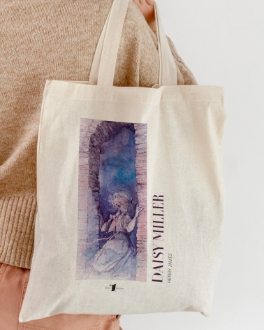 Tote-bag Daisy Miller, illustration d'Elsa Roman
