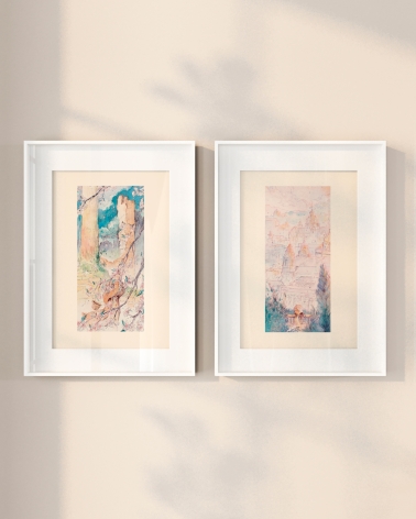 Duo d'illustrations Daisy Miller