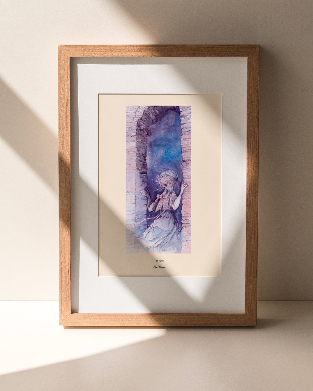 Tirage d'art signé et numéroté d'Elsa Roman