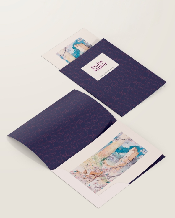 Suite d'illustrations d'Elsa Roman pour Daisy Miller