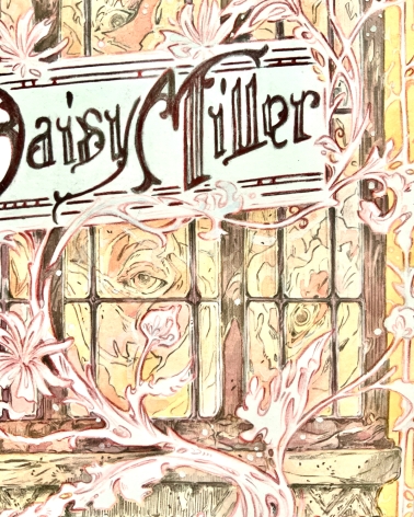 Illustration Originale d'Elsa Roman pour Daisy Miller - Jeunesse et antiquité