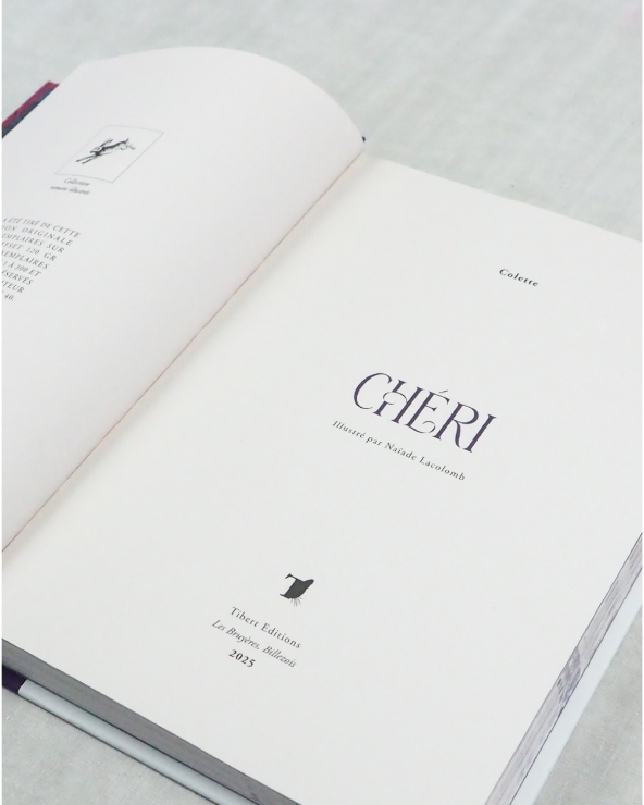 Chéri de Colette illustré par Naïade Lacolomb