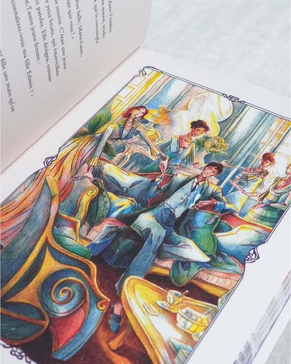 Chéri de Colette illustré par Naïade Lacolomb