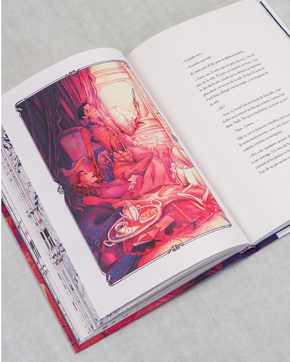 Chéri de Colette illustré par Naïade Lacolomb