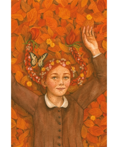 Duo d'illustrations Anne de Green Gables.