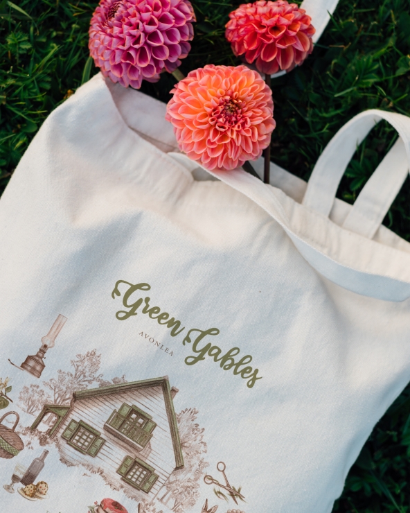 Tote-bag Anne de Green Gables, illustration d'Adeline Martin