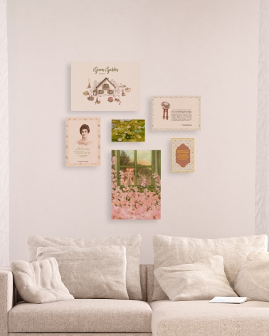 ENSEMBLE D'AFFICHES ANNE DE GREEN GABLES