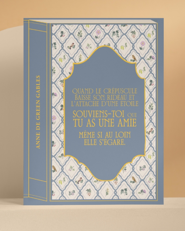 Cartes de voeux Anne de Green Gables