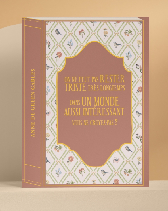 Cartes de voeux Anne de Green Gables