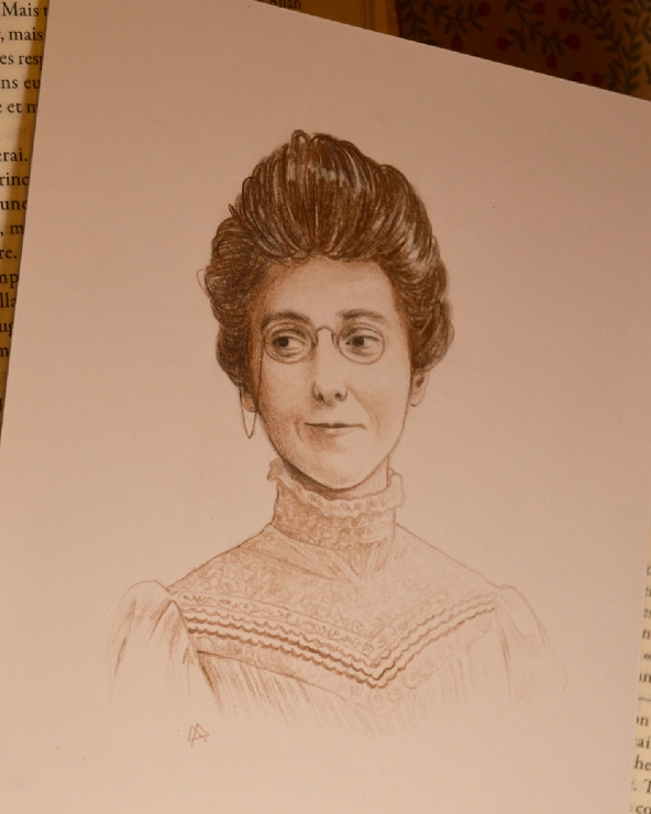 Illustration Originale d'Adeline Martin pour Anne de Green Gables