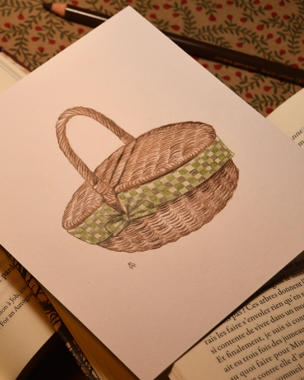 Illustration Originale d'Adeline Martin pour Anne de Green Gables