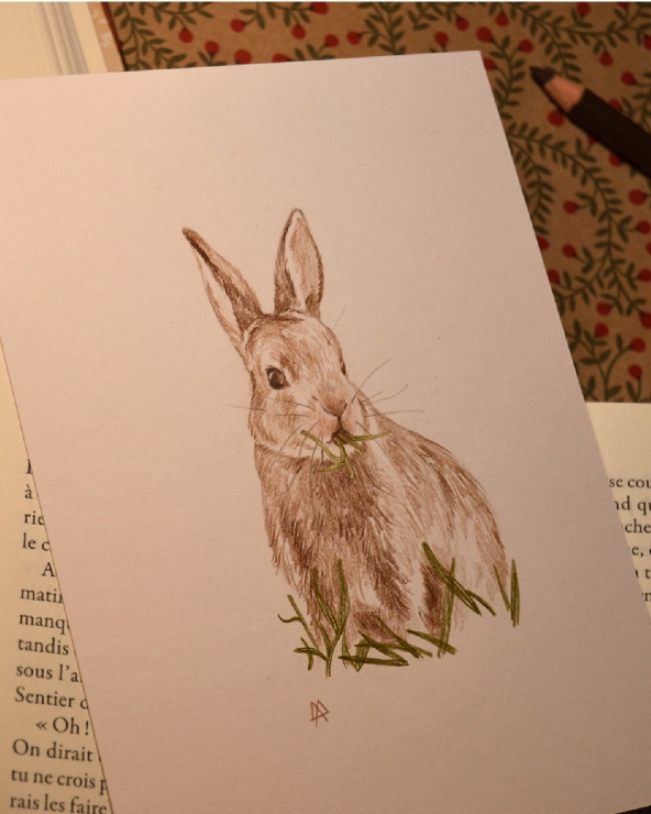 Illustration Originale d'Adeline Martin pour Anne de Green Gables