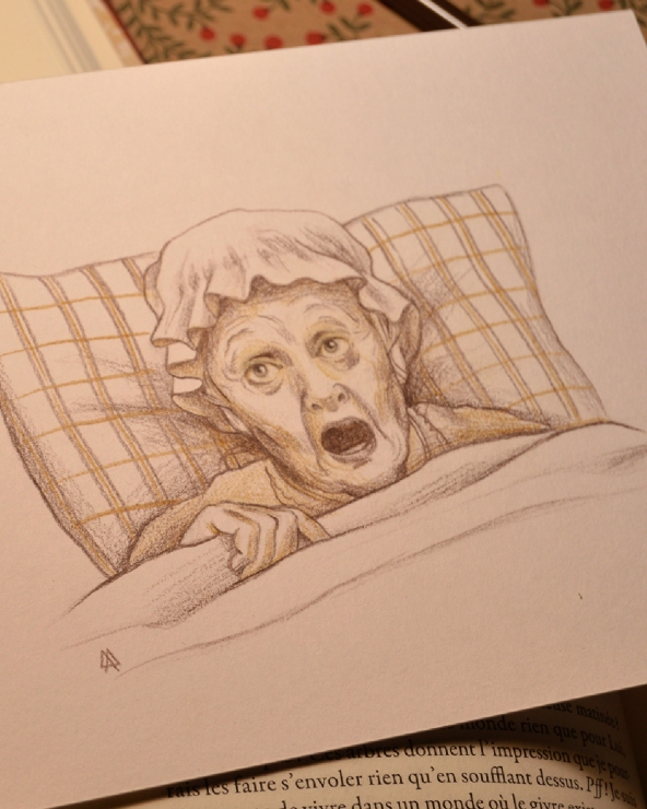 Illustration Originale d'Adeline Martin pour Anne de Green Gables