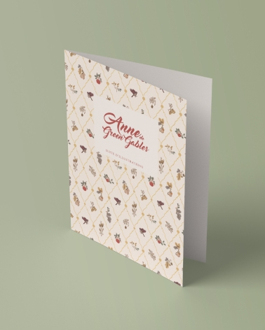 Suite d'illustrations Anne de Green Gables d'Adeline Martin