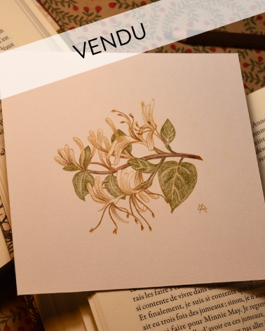 Illustration Originale d'Adeline Martin pour Anne de Green Gables