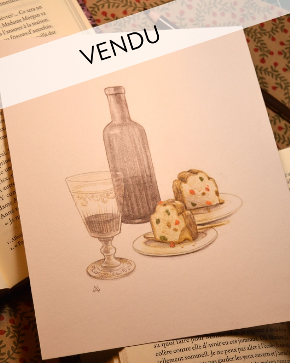 Illustration Originale d'Adeline Martin pour Anne de Green Gables