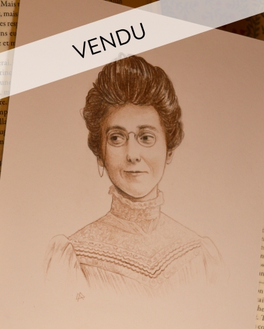 Illustration Originale d'Adeline Martin pour Anne de Green Gables