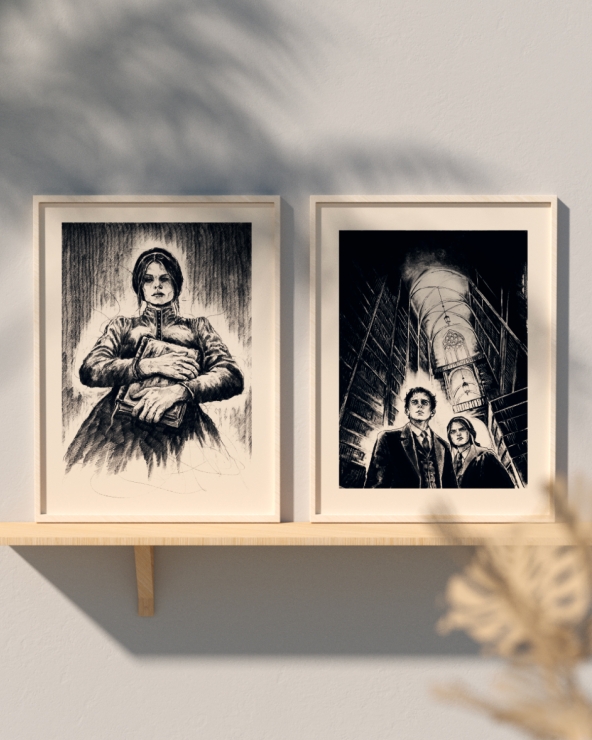 Duo d'illustrations L'Appel de CRhulhu